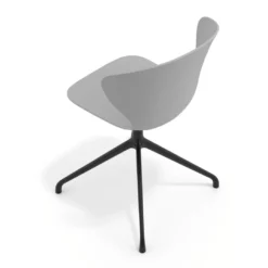 Silla de reuniones Wendy, base piramidal