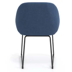Silla de visitante Moon estructura patin
