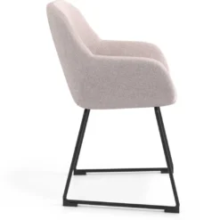 Silla de visitante Moon estructura patin