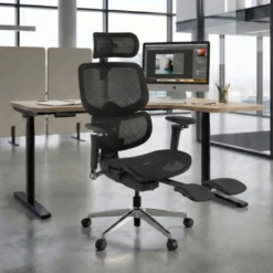 Silla ergonómica de oficina Erghos X2, mecanismo sincronizado