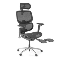 Silla ergonómica de oficina Erghos X3, doble cojín lumbar