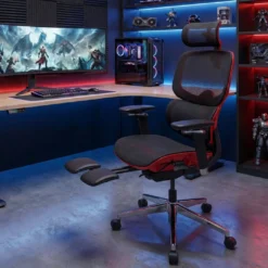 Silla ergonómica de oficina Erghos X2, mecanismo sincronizado