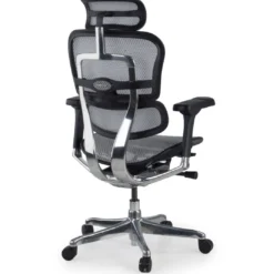 Silla ergonómica Ergohuman Elite, estructura negra