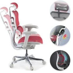 Silla ergonómica Ergohuman gen2, estructura gris