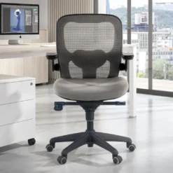 Silla ergonómica Gioconda, soporte lumbar, red