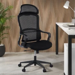 Silla Giratoria de Escritorio Astra, cojin lumbar