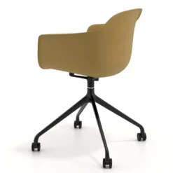 Silla Giratoria Elisa, con ruedas