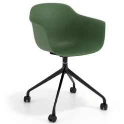 Silla Giratoria Elisa, con ruedas