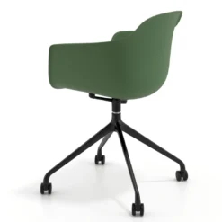 Silla Giratoria Elisa, con ruedas