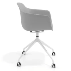 Silla Giratoria Elisa, con ruedas