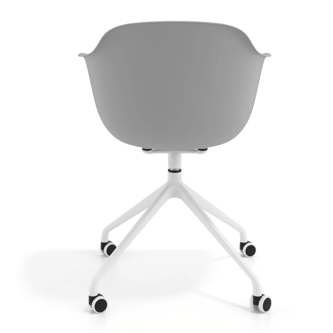 Silla Giratoria Elisa, con ruedas