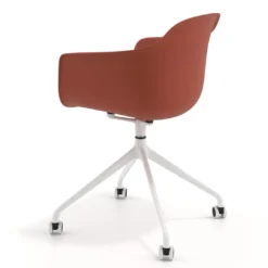 Silla Giratoria Elisa, con ruedas