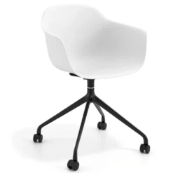 Silla Giratoria Elisa, con ruedas