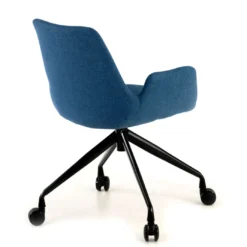 Silla Giratoria Elodie, estructura con ruedas