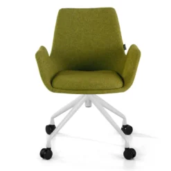 Silla Giratoria Elodie, estructura con ruedas