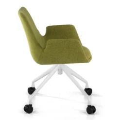 Silla Giratoria Elodie, estructura con ruedas