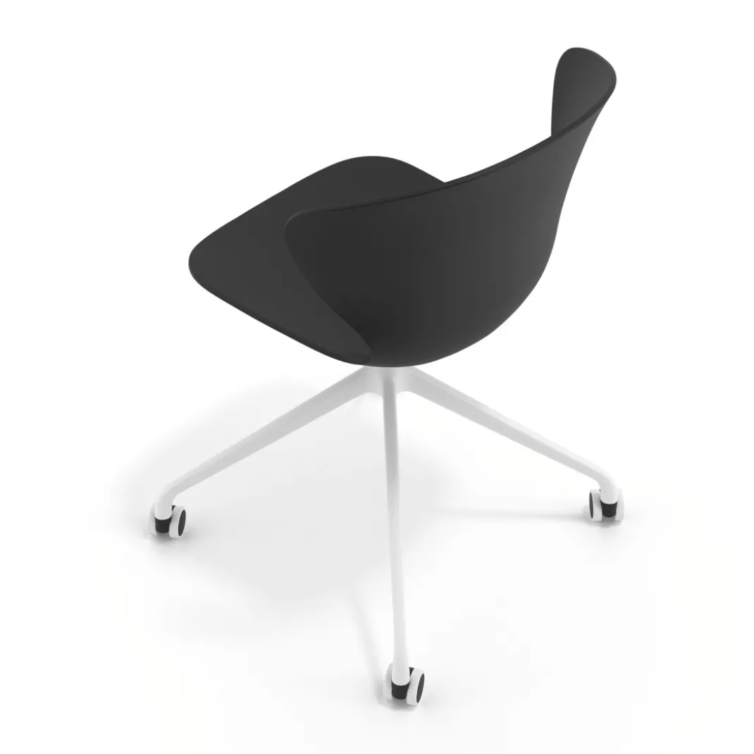 Silla Giratoria Wendy, con ruedas