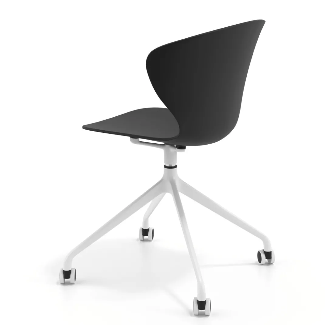 Silla Giratoria Wendy, con ruedas