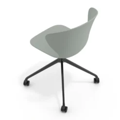 Silla Giratoria Wendy, con ruedas