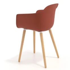Silla Nórdica Elisa, Patas de madera