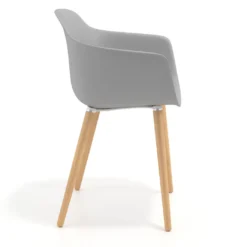 Silla Nórdica Elisa, Patas de madera