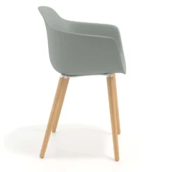 Silla Nórdica Elisa, Patas de madera