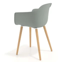 Silla Nórdica Elisa, Patas de madera