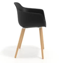 Silla Nórdica Elisa, Patas de madera
