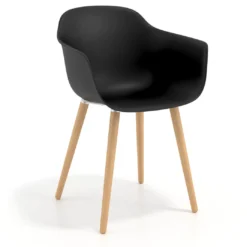Silla Nórdica Elisa, Patas de madera