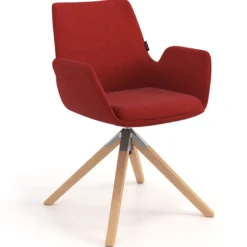 Silla Nórdica Elodie, Patas de madera, Certificada
