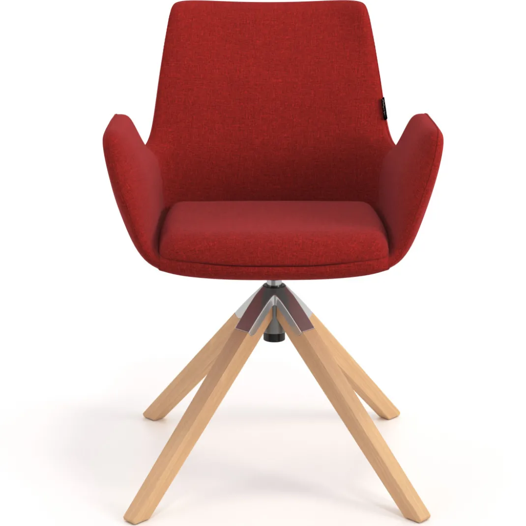 Silla Nórdica Elodie, Patas de madera, Certificada