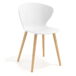 Silla Nórdica Wendy, patas de madera