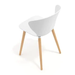 Silla Nórdica Wendy, patas de madera