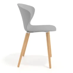 Silla Nórdica Wendy, patas de madera