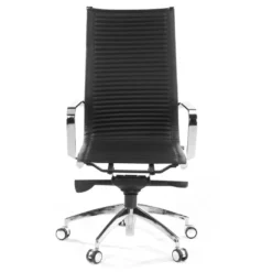 Silla oficina de diseño Croma, respaldo alto