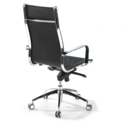 Silla oficina de diseño Croma, respaldo alto