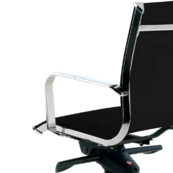 Silla oficina de diseño Croma, respaldo bajo