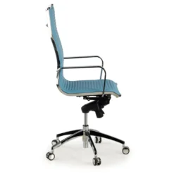 Silla oficina de diseño Croma, respaldo alto