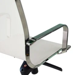 Silla oficina de diseño Croma, respaldo alto, red transpirable