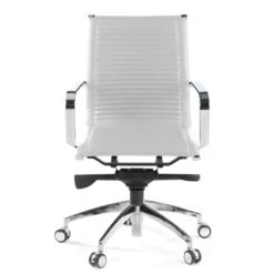 Silla oficina de diseño Croma, respaldo bajo