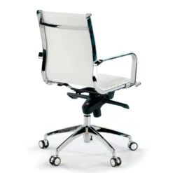 Silla oficina de diseño Croma, respaldo bajo