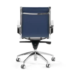 Silla oficina de diseño Croma, respaldo bajo
