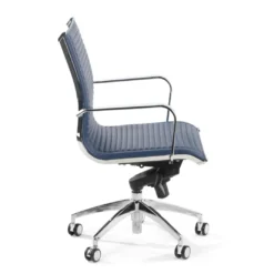 Silla oficina de diseño Croma, respaldo bajo