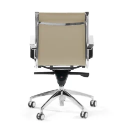 Silla oficina de diseño Croma, respaldo bajo