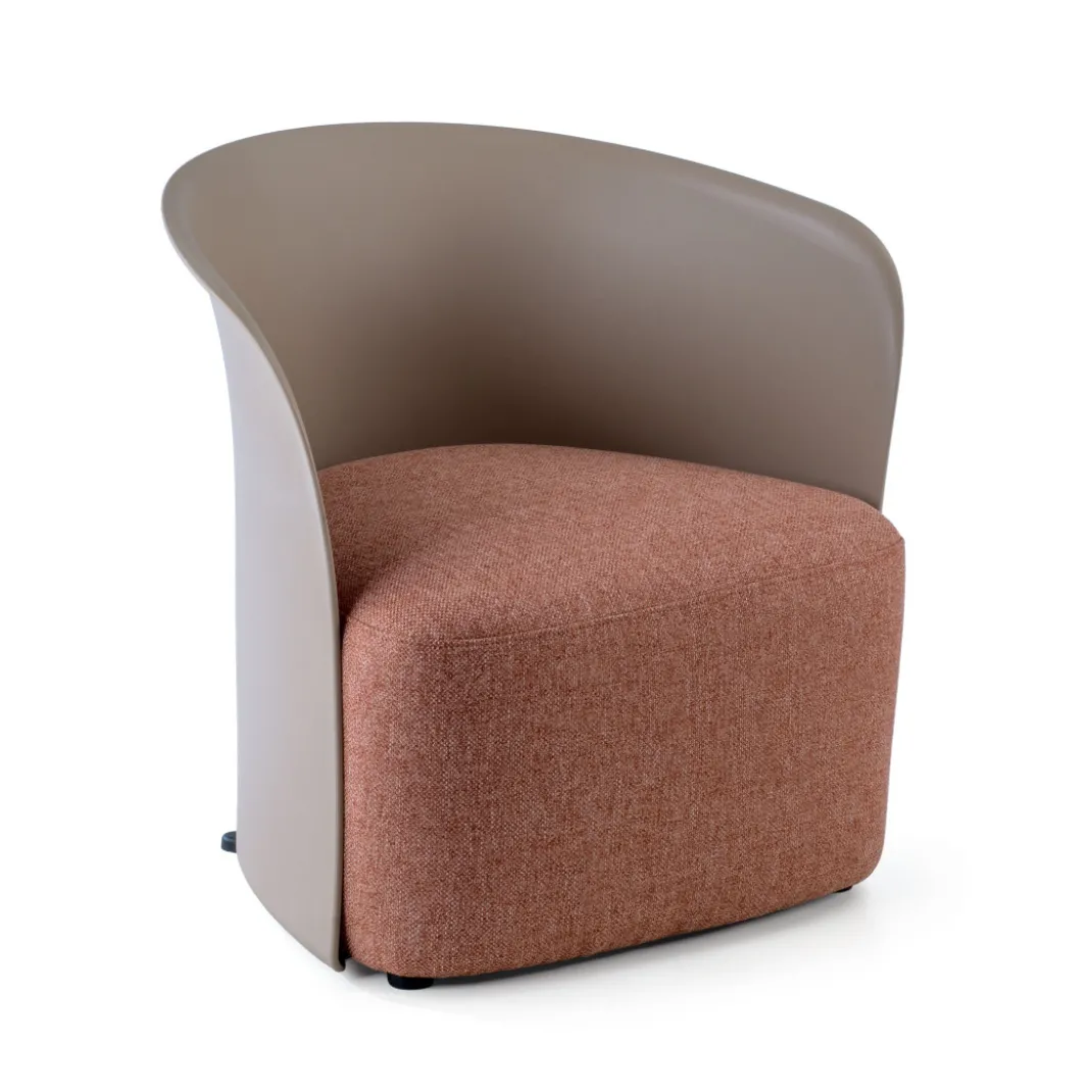 Silla para sala de espera Aura, espuma inyectada