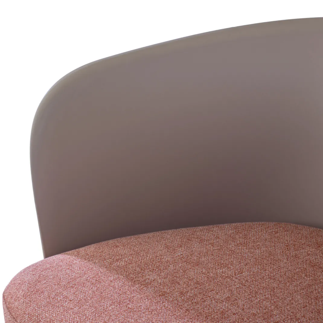 Silla para sala de espera Aura, espuma inyectada