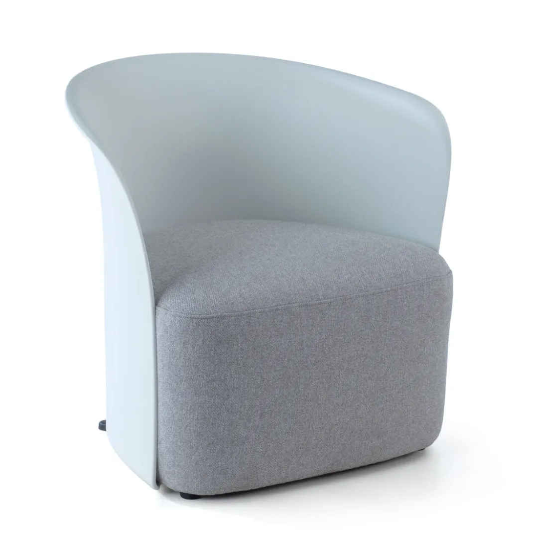 Silla para sala de espera Aura, espuma inyectada