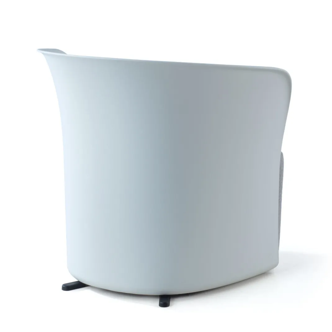 Silla para sala de espera Aura, espuma inyectada