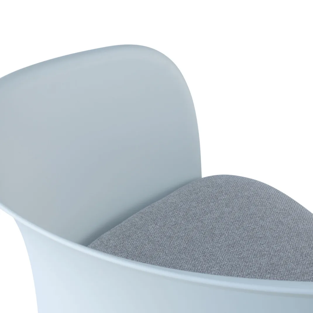 Silla para sala de espera Aura, espuma inyectada