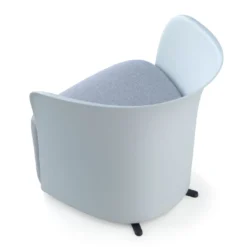 Silla para sala de espera Aura, espuma inyectada